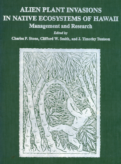 Alien plant invasions in native ecosystems of Hawaii: Management and research